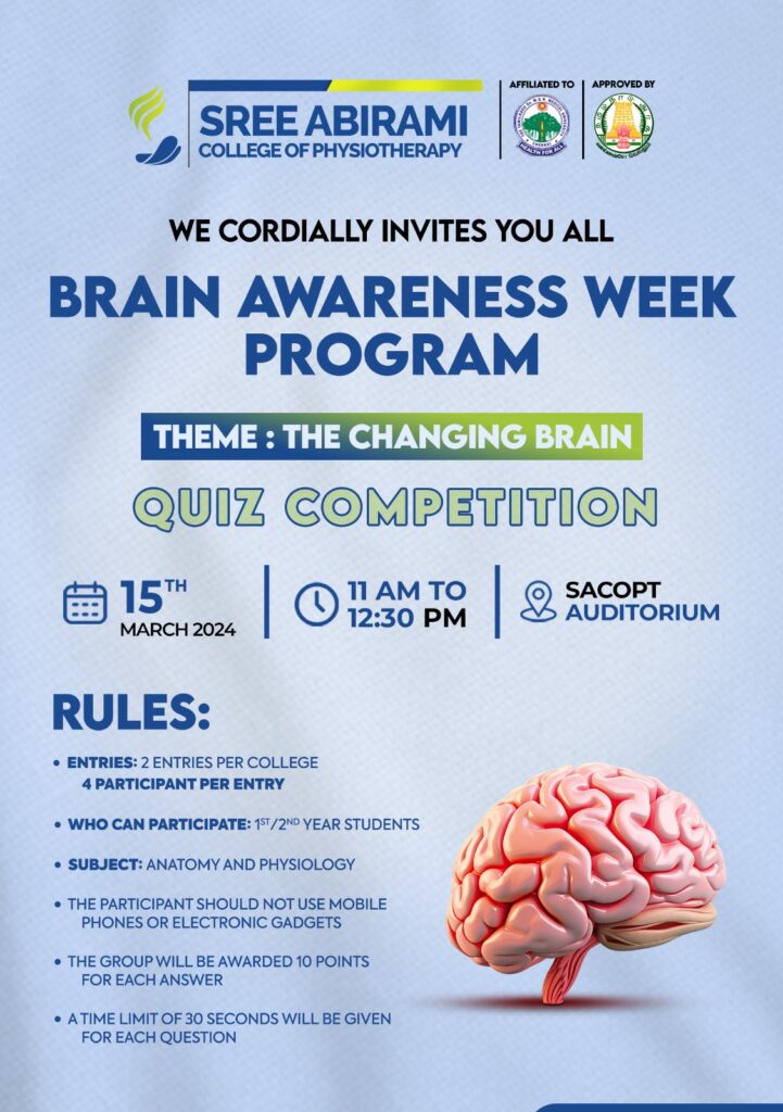 Brain Awareness week- quiz competition  