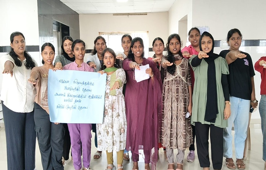 ๐ญ Sree Abirami College of Nursing Marks World No Tobacco Day 2025 with Mass Awareness Program ๐ญ Sree Abirami College of Nursing Marks World No Tobacco Day 2025 with Mass Awareness Program