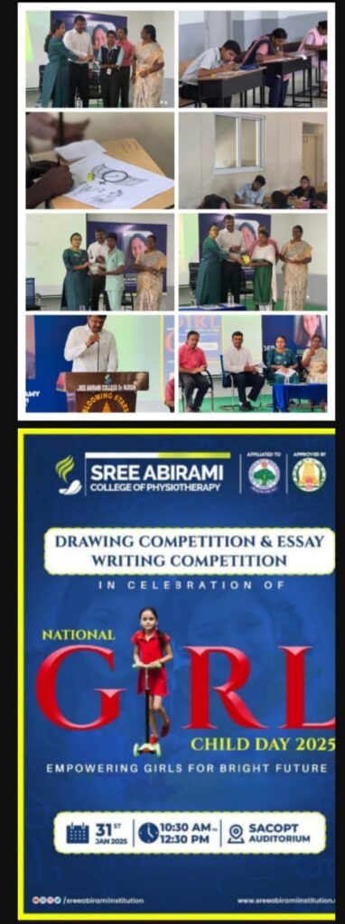 Empowering Dreams: National Girl Child Day 2025 Celebrated at Sree Abirami College of Physiotherapy