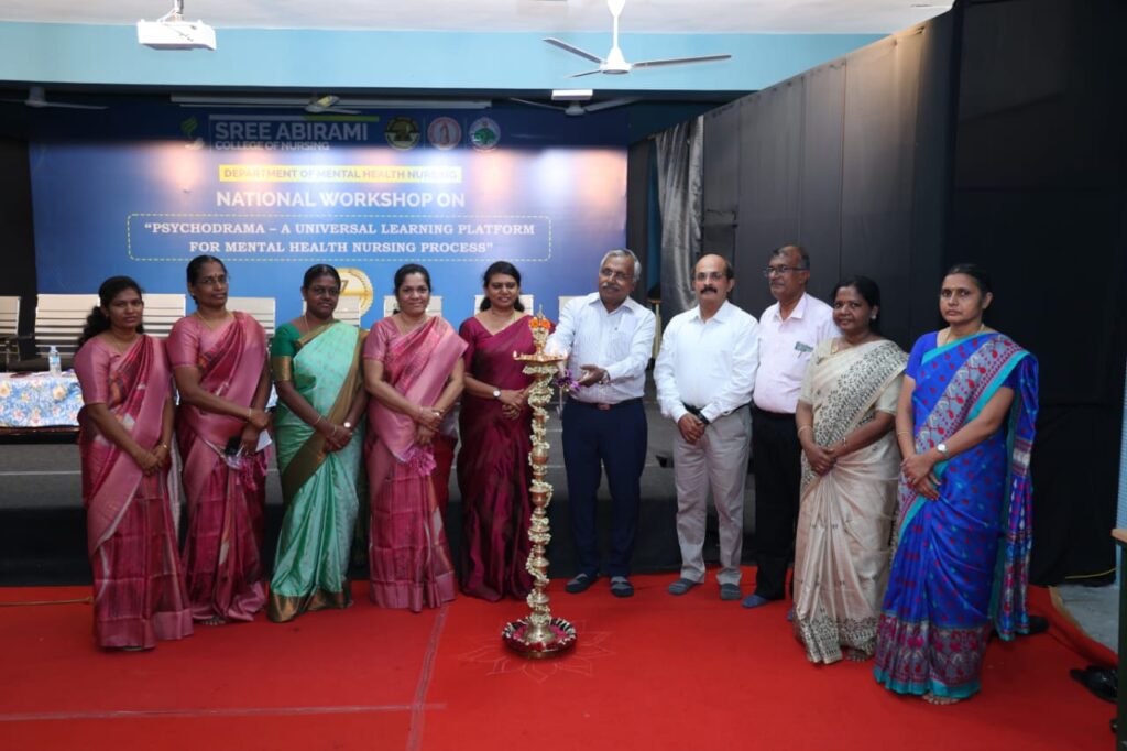 National Workshop on “Psychodrama – A Universal Learning Platform for Mental Health Nursing Process National Workshop on “Psychodrama – A Universal Learning Platform for Mental Health Nursing Process