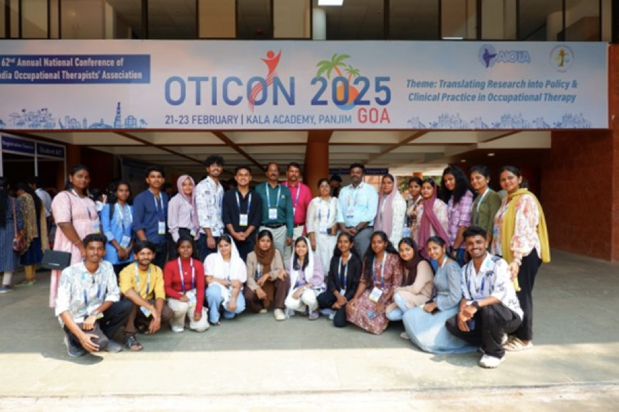 Sree Abirami College Shines at OTICON 2025, Goa: Showcasing Excellence in Occupational Therapy