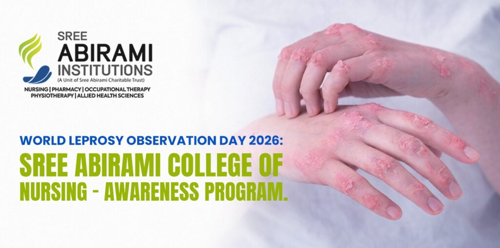 World Leprosy Observation Day 2026: Sree Abirami College of Nursing – Awareness Program